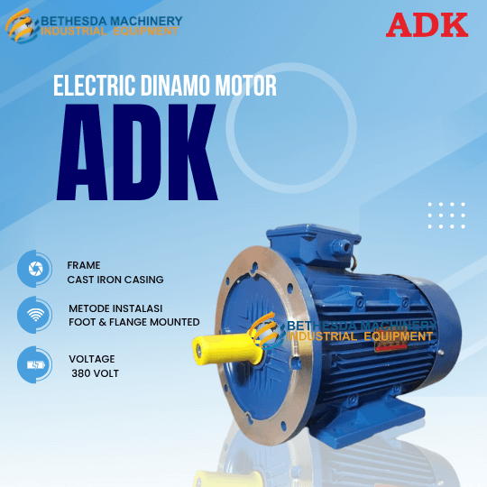 dinamo 100 hp 75 kw 380V